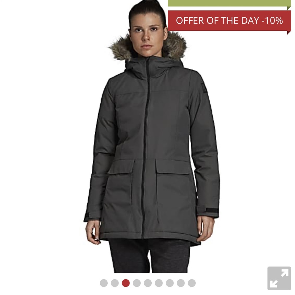 Adidas Women’s Parka with Trim